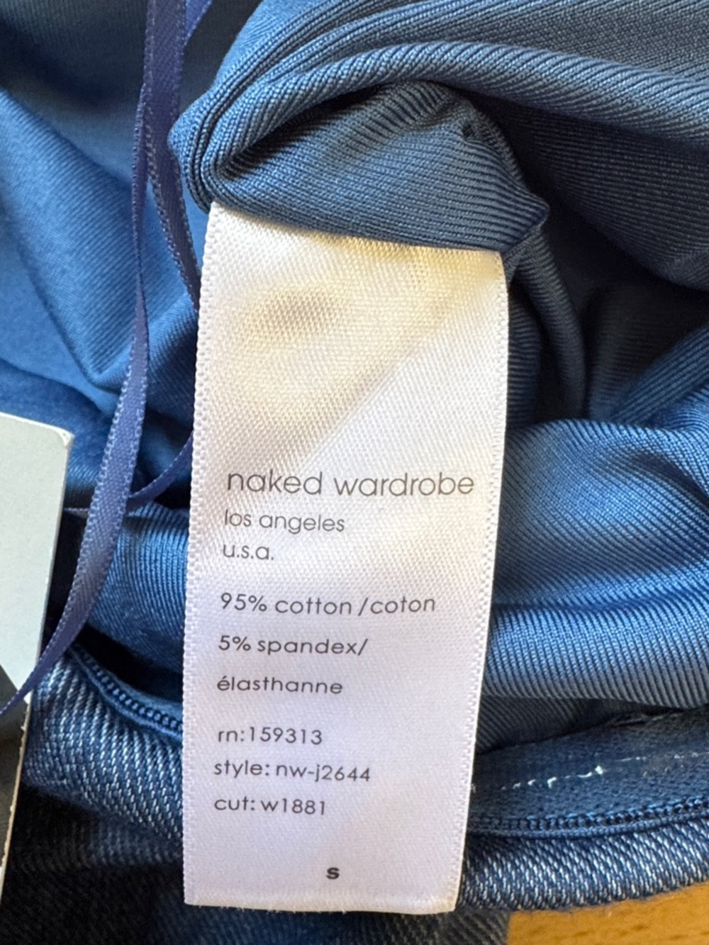 Naked Wardrobe Denim Jumpsuit Small - Picture 6 of 10